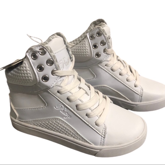 Pastry Other - Pastry Little Girl Pop Tart Grid White Sneakers